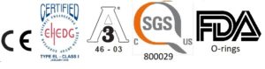 Satron hygienic certificate and electrical approvals