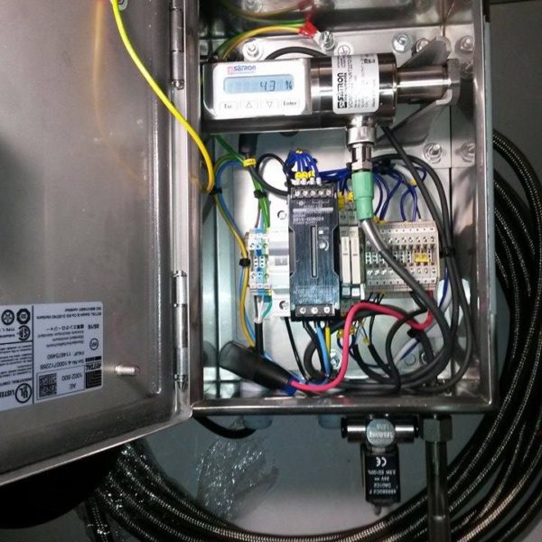 Online outside waste water monitoring