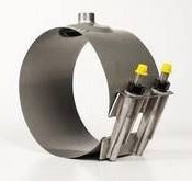 SAddle for PVC pipe 8 inches by 3 inches